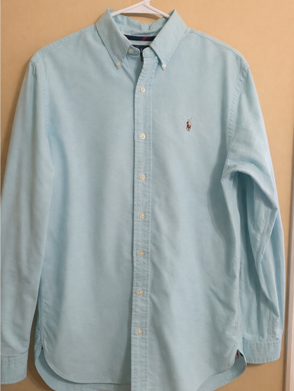 Polo by Ralph Lauren Aqua Blue Button-Down Oxford Shirt